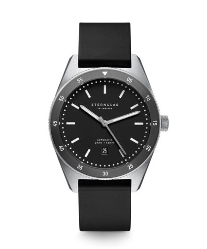 Marus Black / Rubber Strap