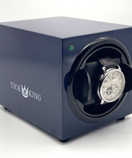 Automatic Single Watch Winder - Ocean Blue