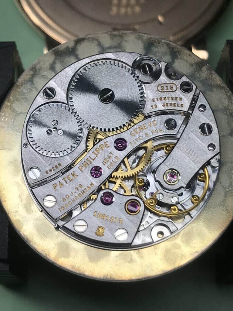 patek philippe internal mechanism